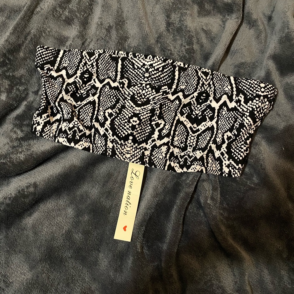 Print bandeau top